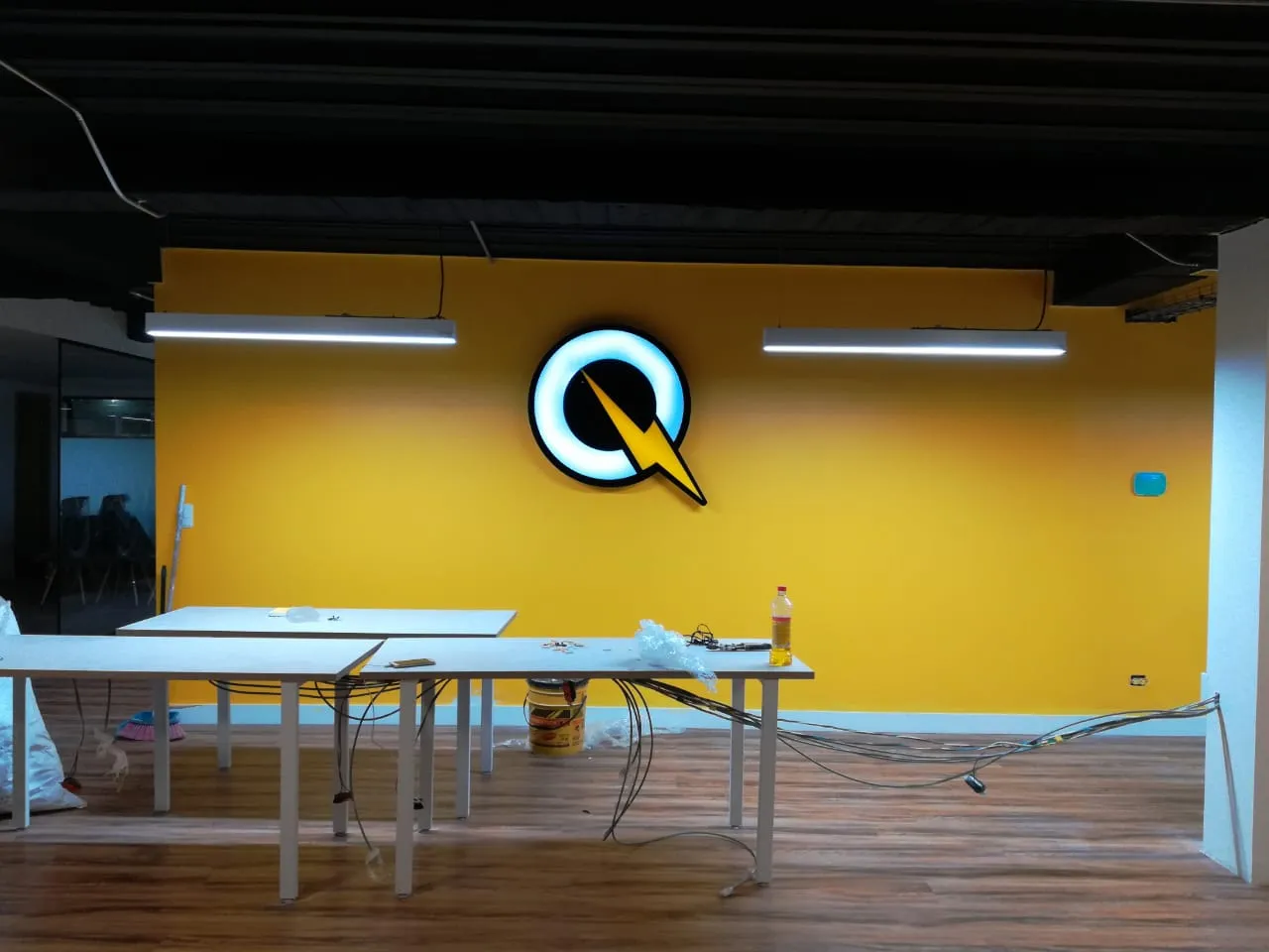 Recepción de oficinas corporativas Quick en Cali